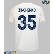 Moški Nogometni dresi Nottingham Forest Oleksandr Zinchenko #35 Gostujoči 2025-26 Kratek Rokav